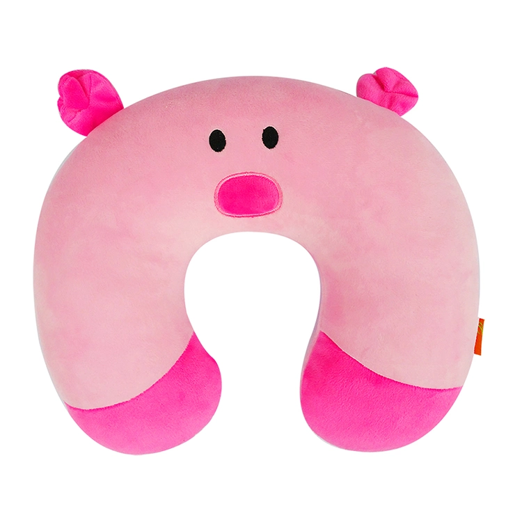 Wholesale Travel Neck Pillow for Kids Neck Support U-Shaped Animal Pillows for Airplane